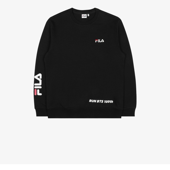 Run BTS 100th Episode FILA Sweatshirt - Picture 9 of 9